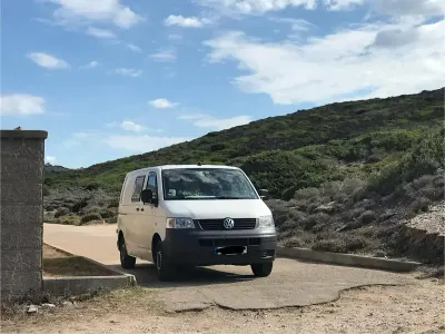 Gebraucht VW T5 102 PS (75 kW) 2006 Weiß Van