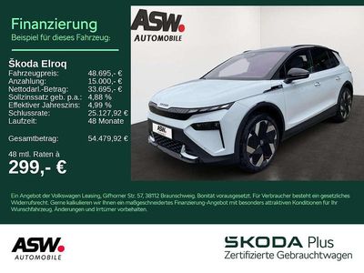 Moonweiß perleffekt Gebraucht 2025 Skoda Elroq First Edition SUV | 48.695 € (Etwas zu teuer)