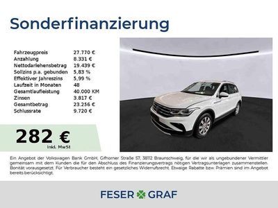 Gebraucht VW Tiguan Elegance 150 PS (110 kW) 2023 Pure white SUV