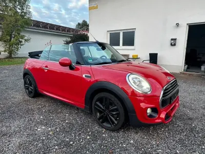 Brugt Mini John Cooper Works Cabriolet 136 HK (100 kW) 2017 Rød Cabriolet
