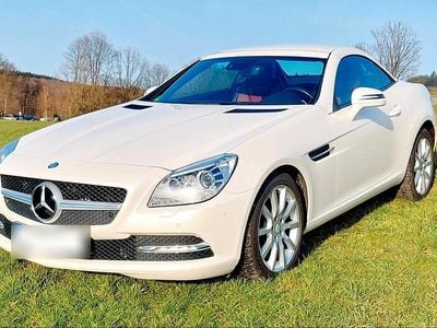 Gebraucht Mercedes SLK350 306 PS (225 kW) 2011 Weiß Cabrio
