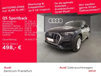 Usata Audi Q5 Advanced 299 CV (219 kW) 2022 Grigio SUV