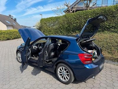Second-hand BMW 118 143 CP (105 kW) 2014 Albastru Hatchback