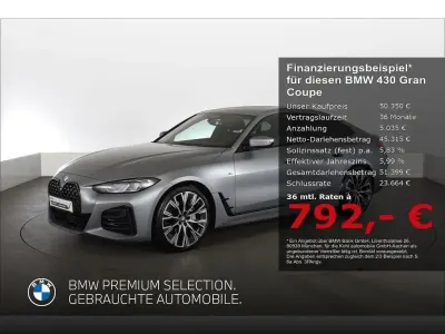Gebraucht BMW 430 Gran Coupé M Sport 286 PS (210 kW) 2024 Grau Coupé