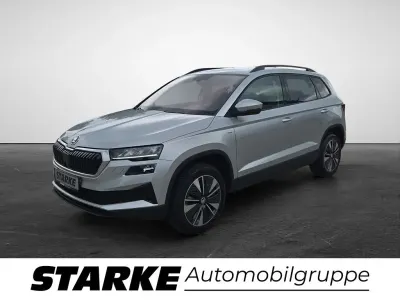 Gebraucht Skoda Karoq Tour 150 PS (110 kW) 2023 Silber (brilliantsilber metallic) SUV