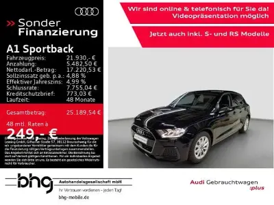 Gebraucht Audi A1 Sportback Advanced Plus 116 PS (85 kW) 2025 Mythosschwarz metallic Kleinwagen