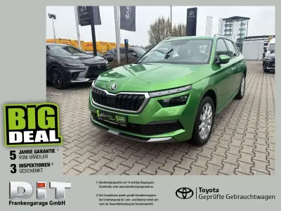 Gebraucht Skoda Kamiq Style 116 PS (85 kW) 2021 Rallyegrün metallic SUV