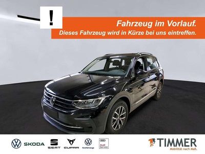 Gebraucht VW Tiguan Life 150 PS (110 kW) 2022 Deep black perleffekt SUV