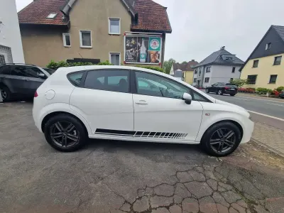 Gebraucht Seat Leon Sport 125 PS (91 kW) 2008 Weiß Kleinwagen