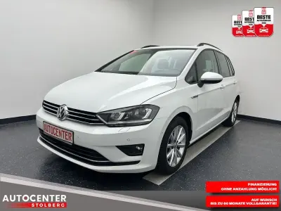 Gebraucht VW Golf Sportsvan LOUNGE 125 PS (91 kW) 2015 Weiß Van / Kleinbus