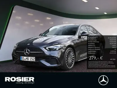 Brugt Mercedes C220 AMG line 197 HK (144 kW) 2025 Grå Sedan