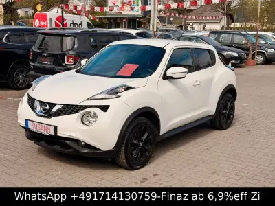 Gebraucht Nissan Juke Acenta 116 PS (85 kW) 2015 Weiß SUV