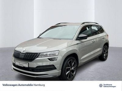 Gebraucht Skoda Karoq SportLine 150 PS (110 kW) 2021 Stahlgrau SUV