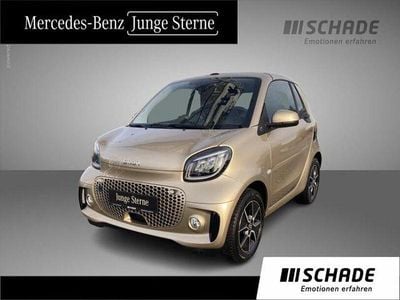 Beige Gebraucht 2021 Smart ForTwo Electric Drive Passion Cabrio | 13.550 € (Fairer Preis)