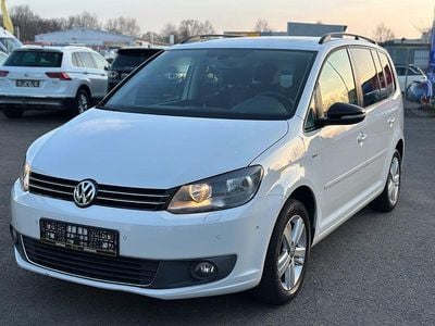 Gebraucht VW Touran Match 105 PS (77 kW) 2013 Weiß Van / Kleinbus