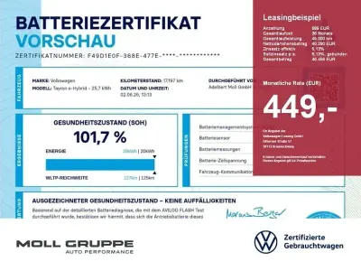 Gebraucht VW Tayron Life 204 PS (150 kW) 2025 Grenadillschwarz (metallic) SUV