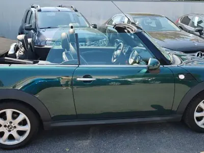 Gebraucht Mini Cooper Cabriolet 120 PS (88 kW) 2009 Grün Cabrio