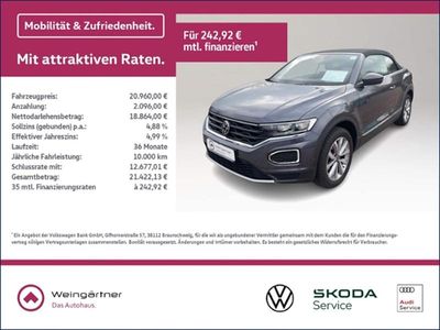 Second-hand VW T-Roc Style 150 CP (110 kW) 2021 SUV