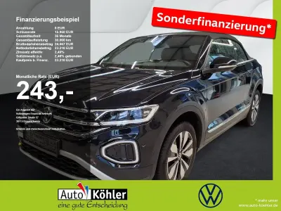 Gebraucht VW T-Roc Style 116 PS (85 kW) 2025 Deep black perleffekt schwarz SUV