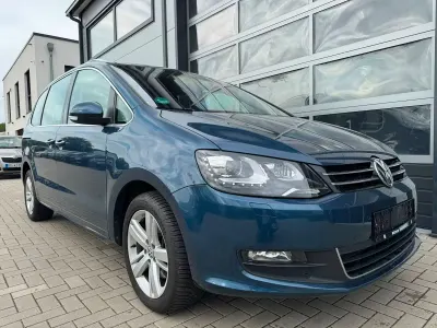 Gebraucht VW Sharan R 184 PS (135 kW) 2016 Blau Van / Kleinbus