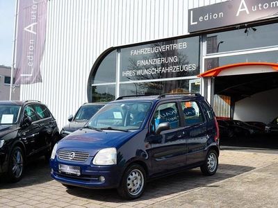 Gebraucht Opel Agila Comfort 75 PS (55 kW) 2001 Blau Van / Kleinbus