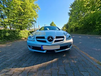 Gebraucht Mercedes SLK200 163 PS (119 kW) 2006 Silber Cabrio