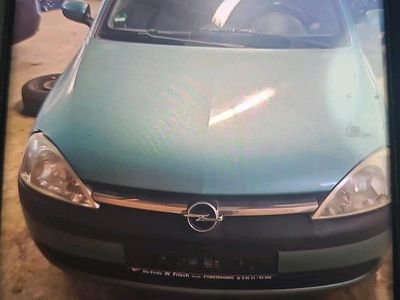 Grün Gebraucht 2003 Opel Corsa Kleinwagen | 1.300 €