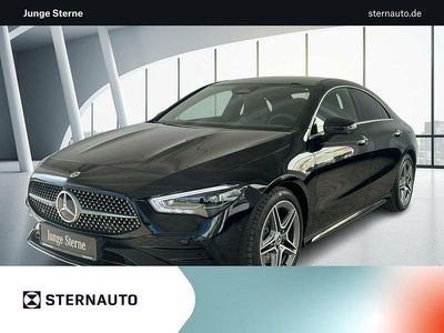 Gebraucht Mercedes CLA200 AMG line 163 PS (119 kW) 2025 Unilack nachtschwarz Coupé