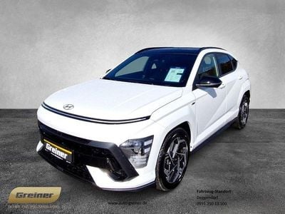Gebraucht Hyundai Kona N Line 199 PS (146 kW) 2024 Serenity white (metallic) SUV