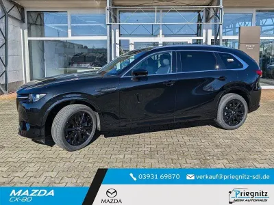 Ny Mazda CX-80 Homura-Line 254 HK (186 kW) 2026 Sort SUV