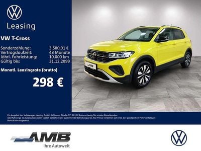 Usata VW T-Cross Goal 95 CV (69 kW) 2025 Giallo SUV