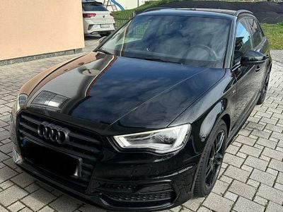 Brugt Audi A3 S-Line 125 HK (91 kW) 2016 Sort Sedan