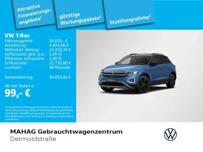 Gebraucht VW T-Roc Style 150 PS (110 kW) 2025 Blau SUV