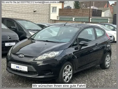 Gebraucht Ford Fiesta Trend 60 PS (44 kW) 2011 Schwarz Kleinwagen