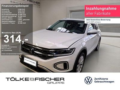 Gebraucht VW T-Roc Style 150 PS (110 kW) 2024 Pure white uni (metallic) SUV