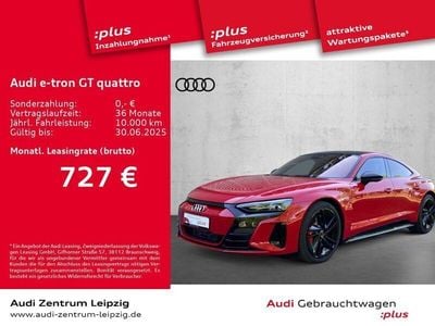 Tangorot metallic Gebraucht 2024 Audi e-tron GT quattro Ambiente Limousine | 88.888 €