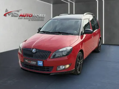 Gebraucht Skoda Roomster Noire 86 PS (63 kW) 2015 Rot Van / Kleinbus
