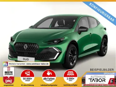 Neu Renault Clio Techno 91 PS (66 kW) 2026 Grün (grün (weitere wählbar)) Kleinwagen