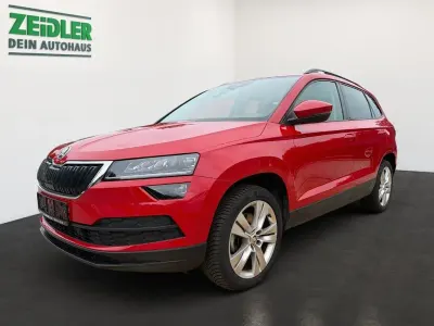 Gebraucht Skoda Karoq Style 150 PS (110 kW) 2018 Velvet rot SUV