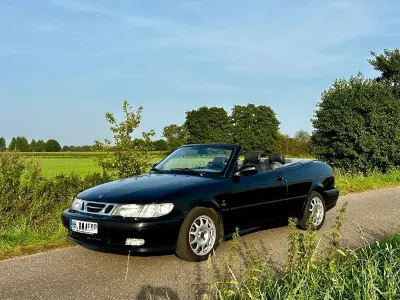 Occasion Saab 9-3 Cabriolet 154 ch (113 kW) 2000 Noir Cabriolet