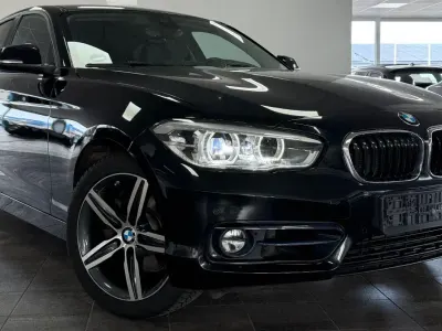 Usata BMW 120 Sport Line 190 CV (139 kW) 2018 Nero Utilitaria