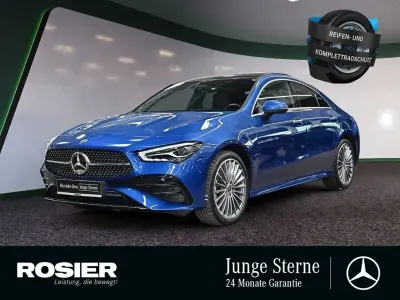 Gebraucht Mercedes CLA250 163 PS (119 kW) 2025 Blau / spektralblau (metallic) Coupé
