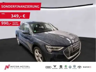 Gebraucht Audi e-tron Sportback Advanced 300 kW (408 PS) 2022 Blau SUV