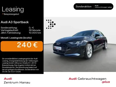 Gebraucht Audi A3 Advanced Plus 150 PS (110 kW) 2025 Mythosschwarz metallic Limousine