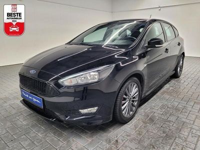 Gebraucht Ford Focus ST-Line 182 PS (133 kW) 2018 Schwarz (shadowschwarzmet.) Limousine