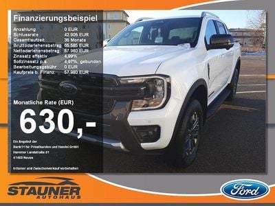 Frostweiß Neu 2026 Ford Ranger Wildtrack Abholung | 57.980 € (Superpreis)