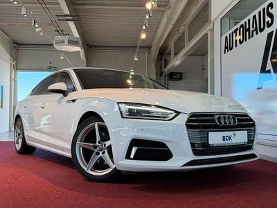 Brugt Audi A5 Sportback Sport 190 HK (139 kW) 2019 Hvid Hatchback