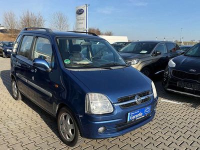 Blau Gebraucht 2003 Opel Agila Kleinwagen | 4.500 €
