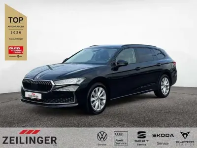 Gebraucht Skoda Superb Selection 150 PS (110 kW) 2025 Ebony schwarz Kombi