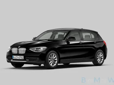 Gebraucht BMW 116 Urban Line 116 PS (85 kW) 2012 Schwarz ii Kleinwagen